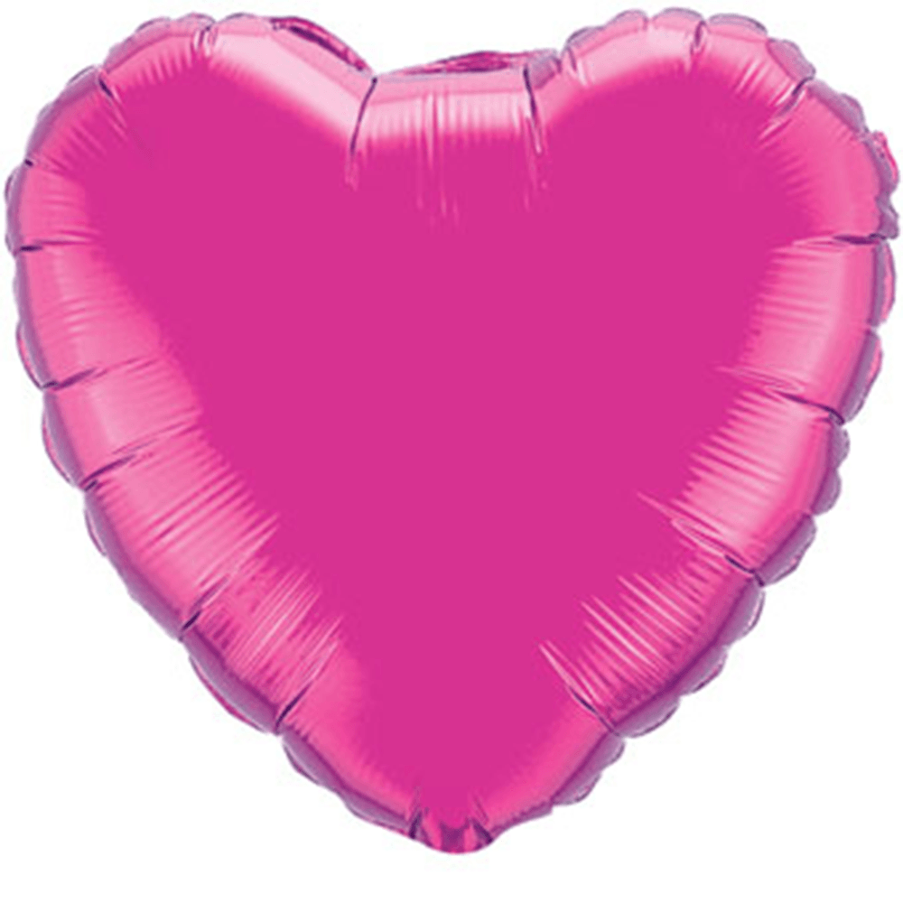 36" Magenta Foil Heart Balloon, Shop Sweet Lulu