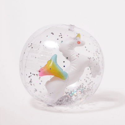 3D Inflatable Beach Ball - Unicorn, Shop Sweet Lulu