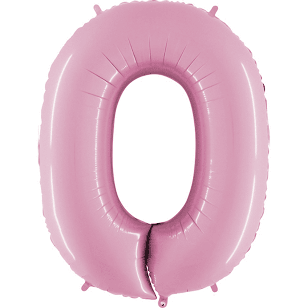 40" Number Balloons, Baby Pink - 10 Options, Shop Sweet Lulu
