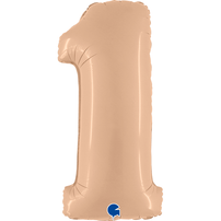 40" Number Balloons, Nude - 10 Options, Shop Sweet Lulu