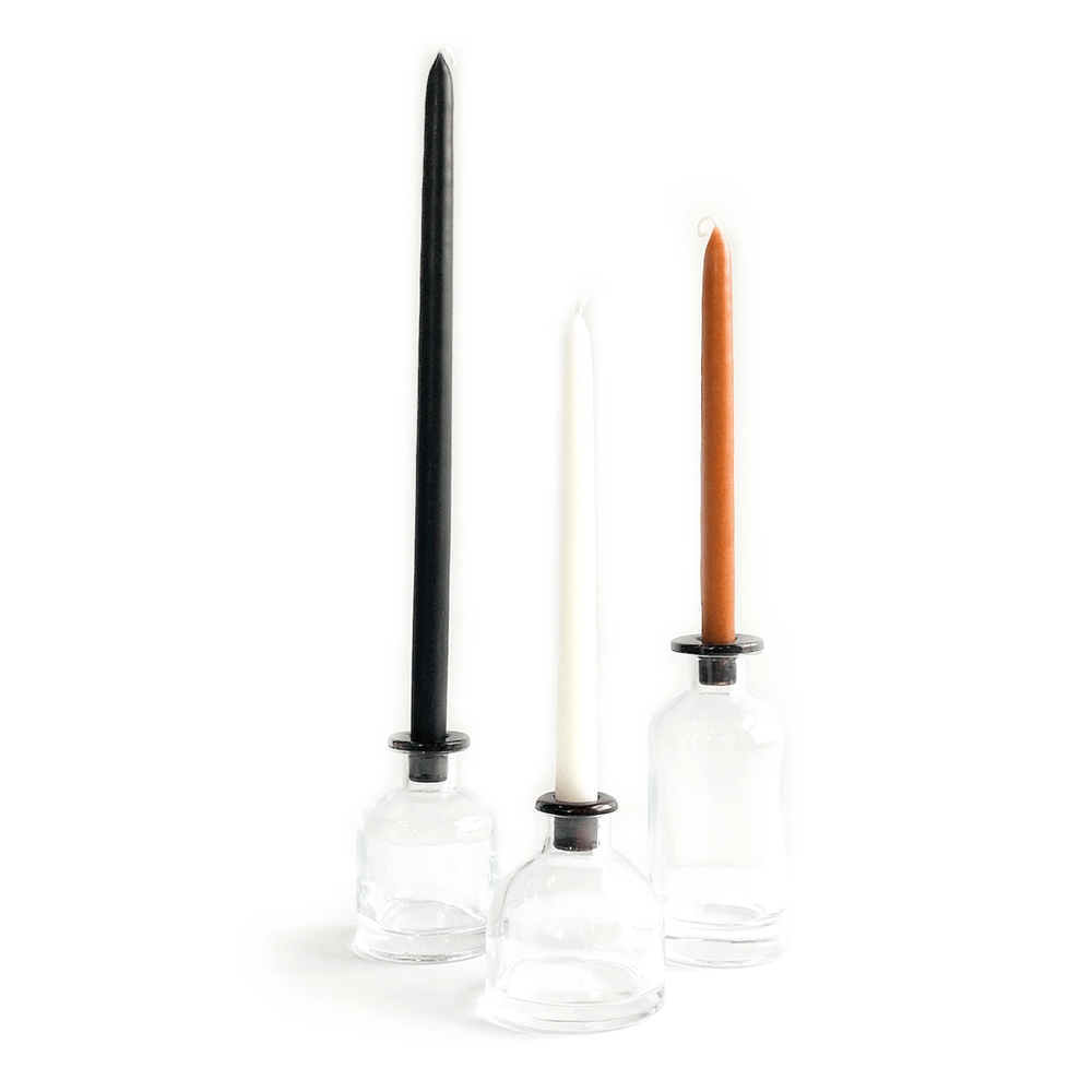 6" Skinny Tapered Candles - Camel