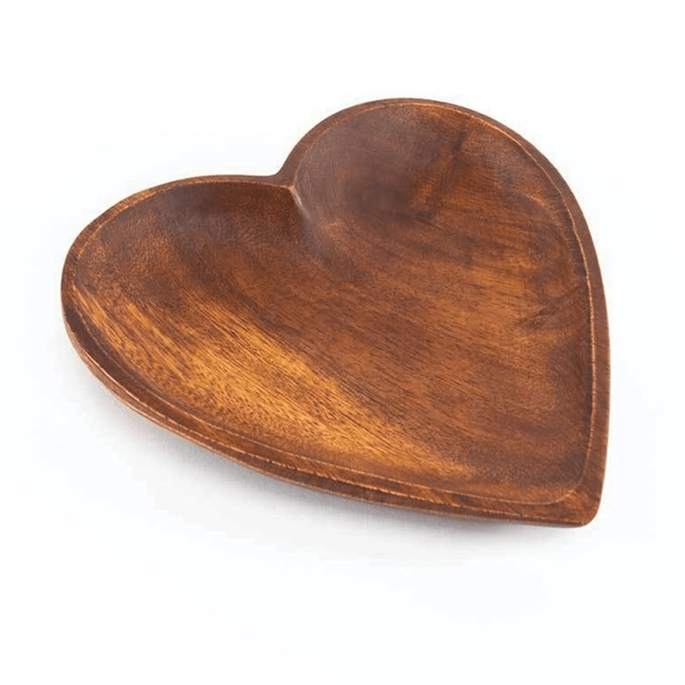 Acacia Wood Heart Tray - 2 Size Options, Shop Sweet Lulu