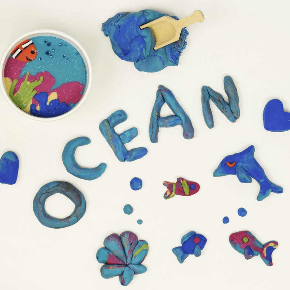 All-Natural Play Dough - Under the Sea, Shop Sweet Lulu