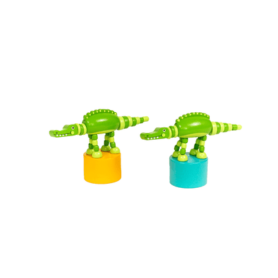 Alligator Push Puppet - 2 Color Options