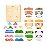 Animal Mix Up! Wooden Puzzle, Shop Sweet Lulu