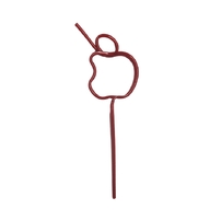 Apple Straw - Red, Shop Sweet Lulu