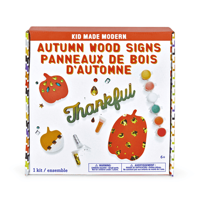 Autumn Wood Signs Craft Kit