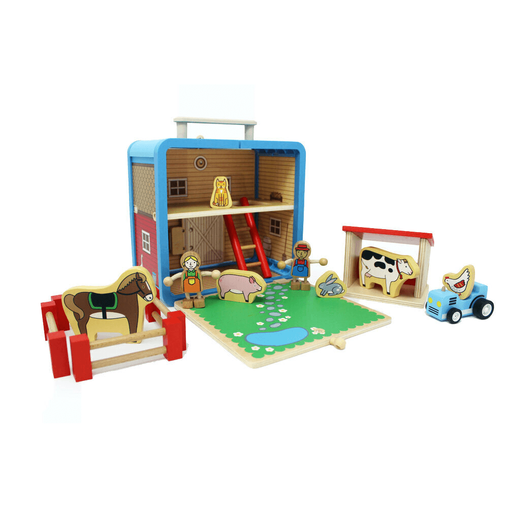 Barnyard Play Set Barnyard Suitcase Play Set – Shop Sweet Lulu