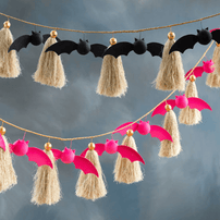 Bat Garland - 2 Color Options, Shop Sweet Lulu