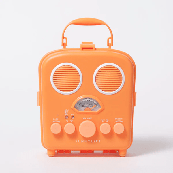 国内入手困難SUNNYLIFE（サニーライフ）ビーチステレオスピーカー／レッド Sunny Life ☀️ Beach Sounds MP3 Radio Player Carrying Case Device