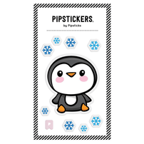 Big Puffy Penguin Sticker, Shop Sweet Lulu