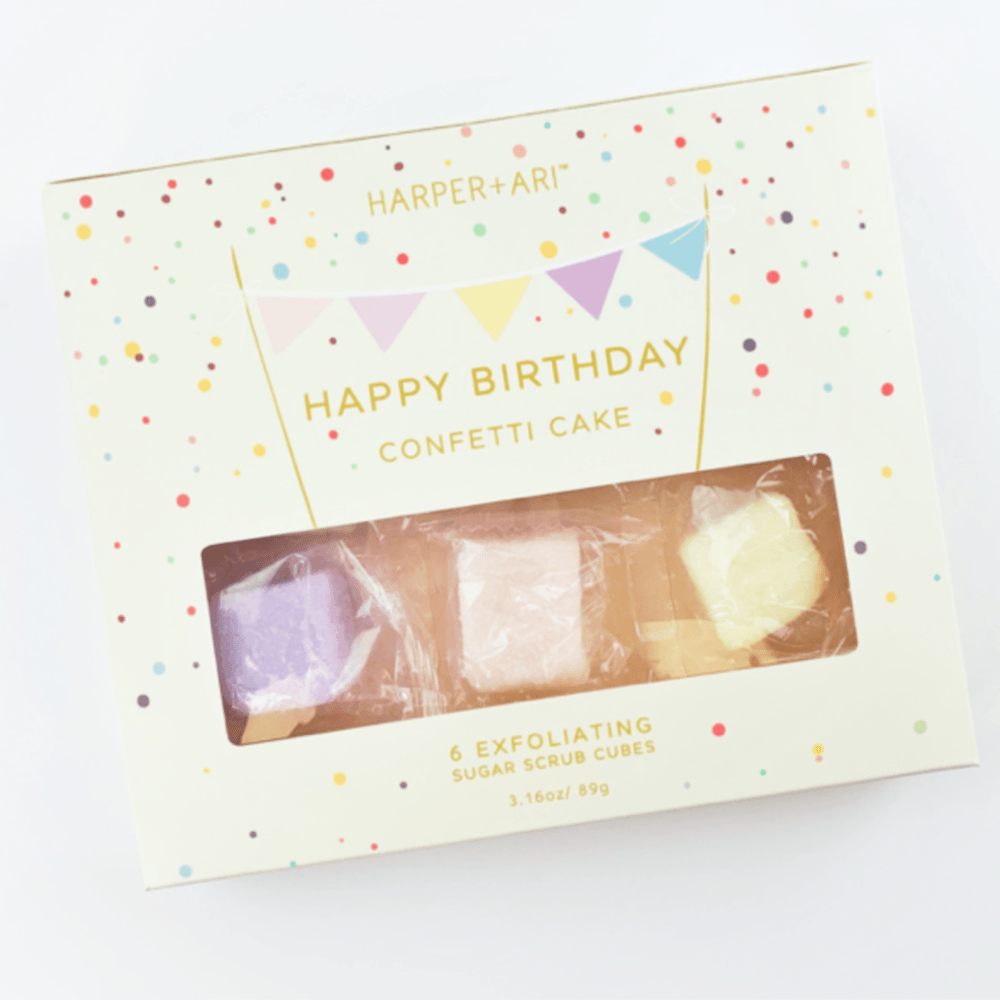 Birthday Sugar Cube Scrub Gift Set, Shop Sweet Lulu