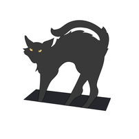 Black Cat Place Cards, Shop Sweet Lulu