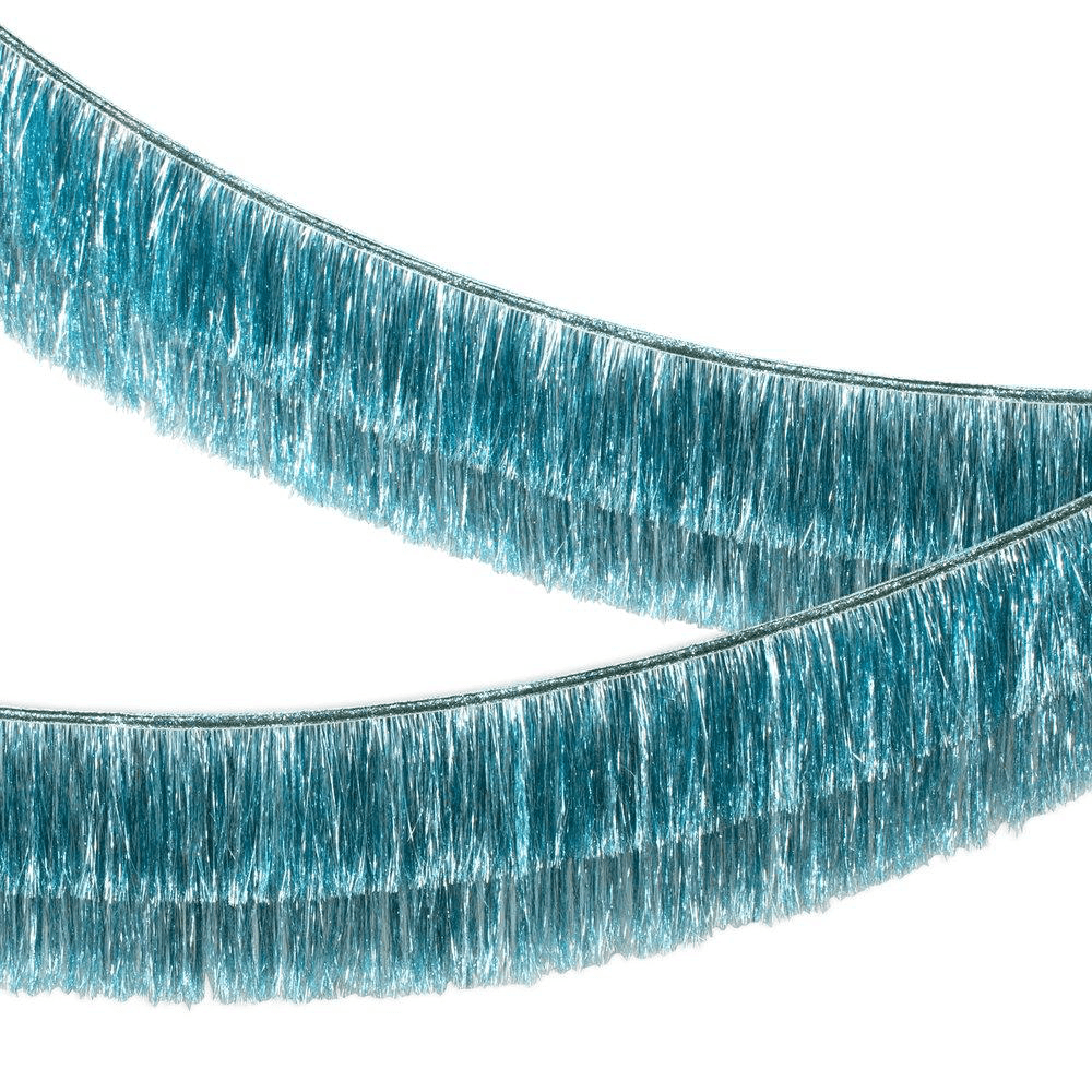 Blue Tinsel Fringe Garland, Shop Sweet Lulu