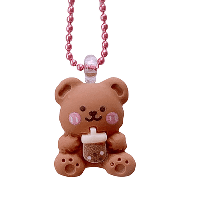 Boba Bear Necklace, Shop Sweet Lulu