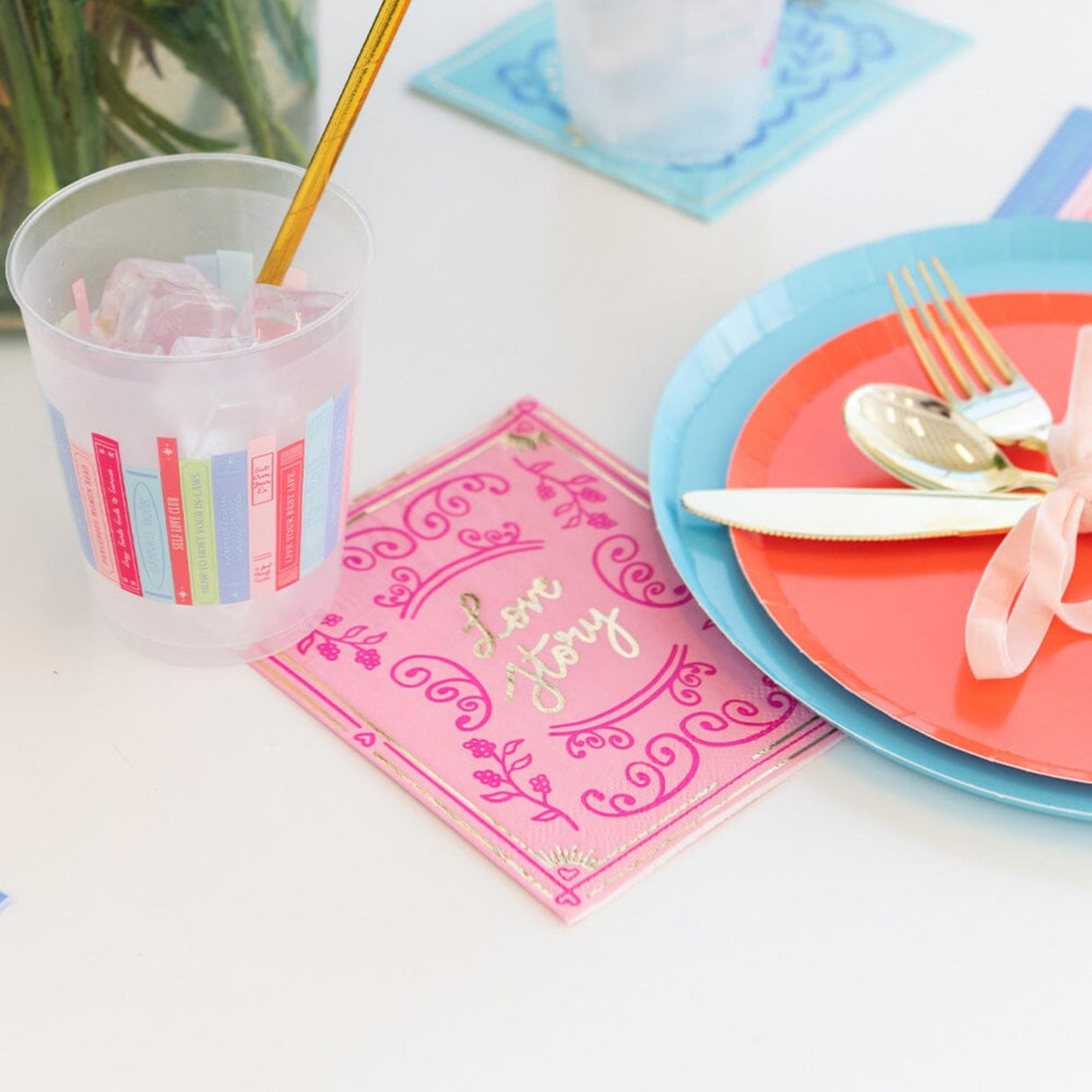 Book Club "Book Cover" Cocktail Napkins, Shop Sweet Lulu