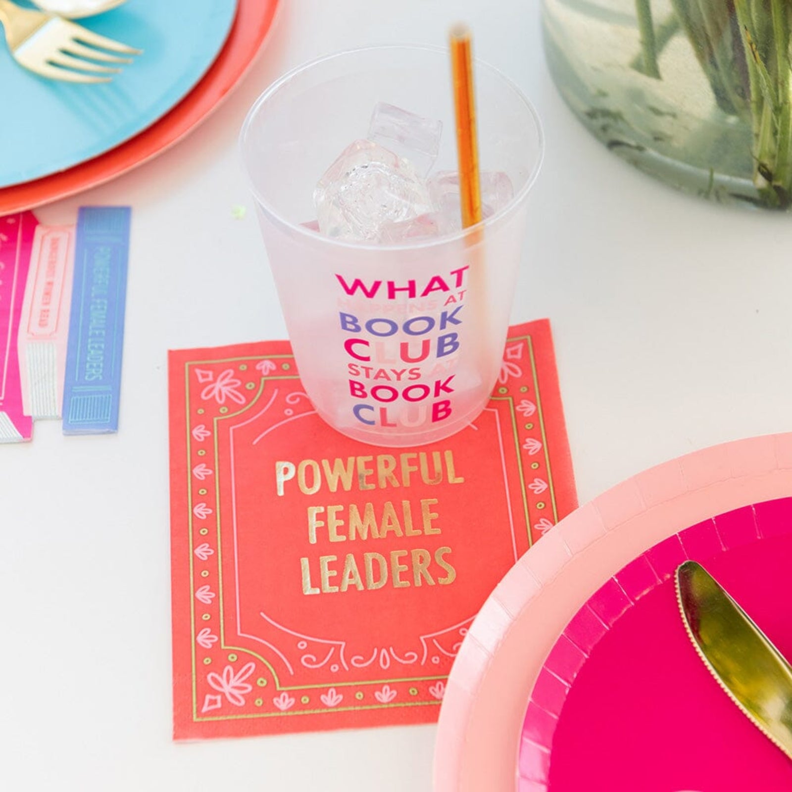 Book Club "Book Cover" Cocktail Napkins, Shop Sweet Lulu