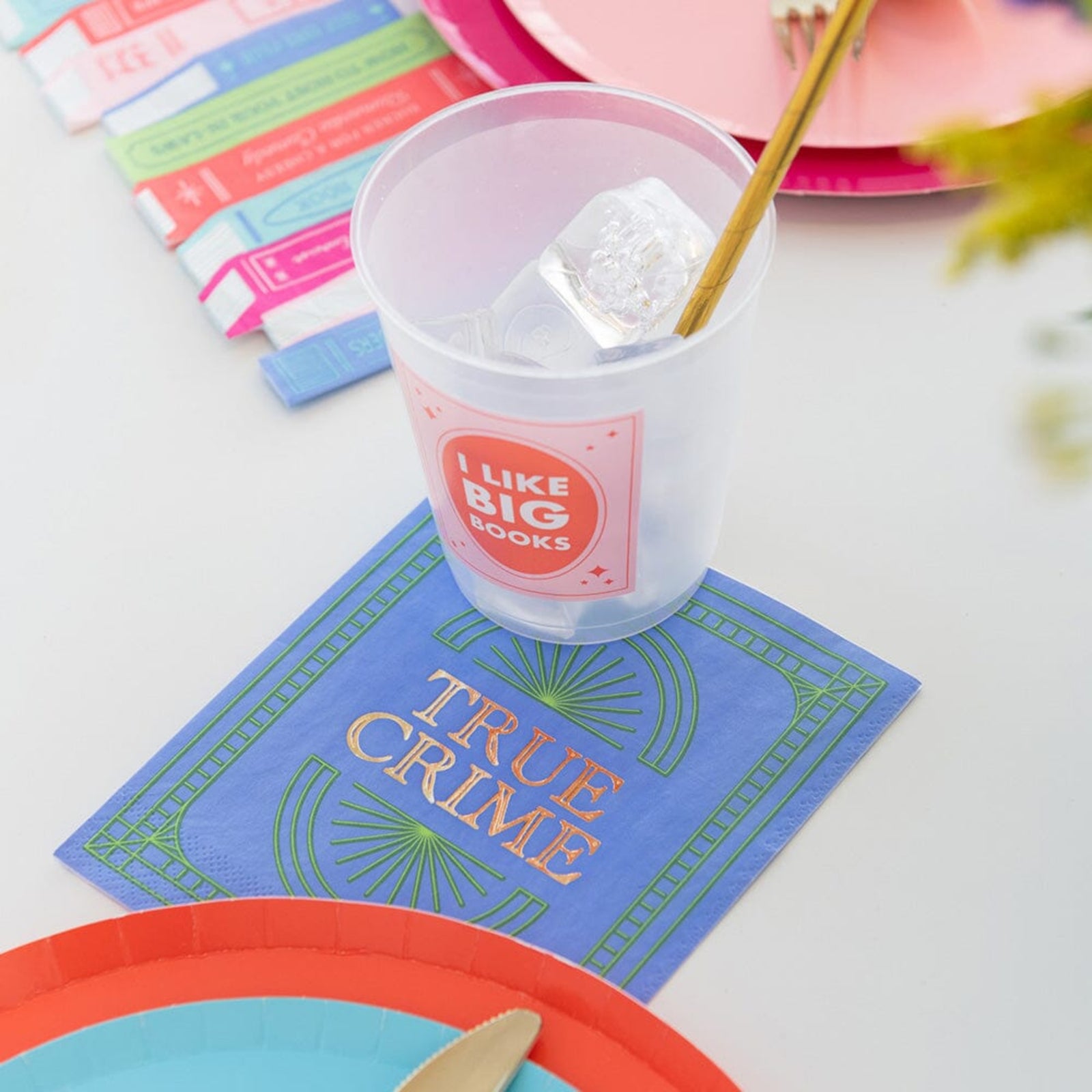 Book Club Book Cover Cocktail Napkins, Shop Sweet Lulu