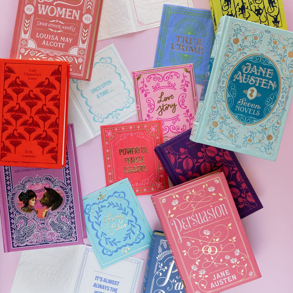 Book Club "Book Cover" Cocktail Napkins, Shop Sweet Lulu