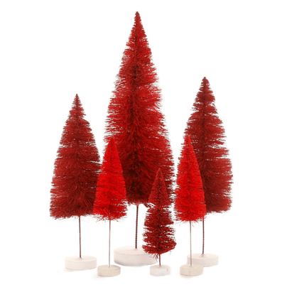 Bottle Brush Trees - Red Hues, Shop Sweet Lulu