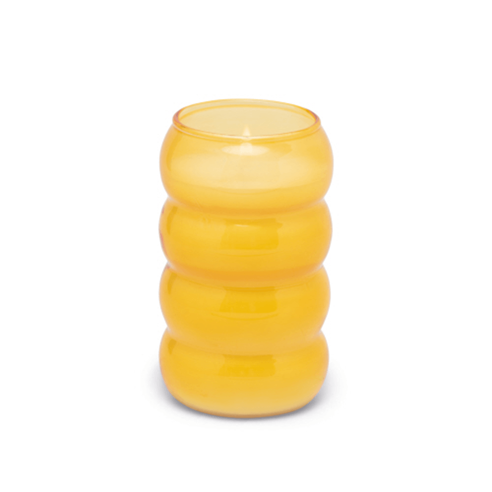 Bubble Ribbed Glass Candle - Golden, Shop Sweet Lulu