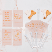 Set of 8 Mini Heart Bubble Wands with Free Printables!, Shop Sweet Lulu