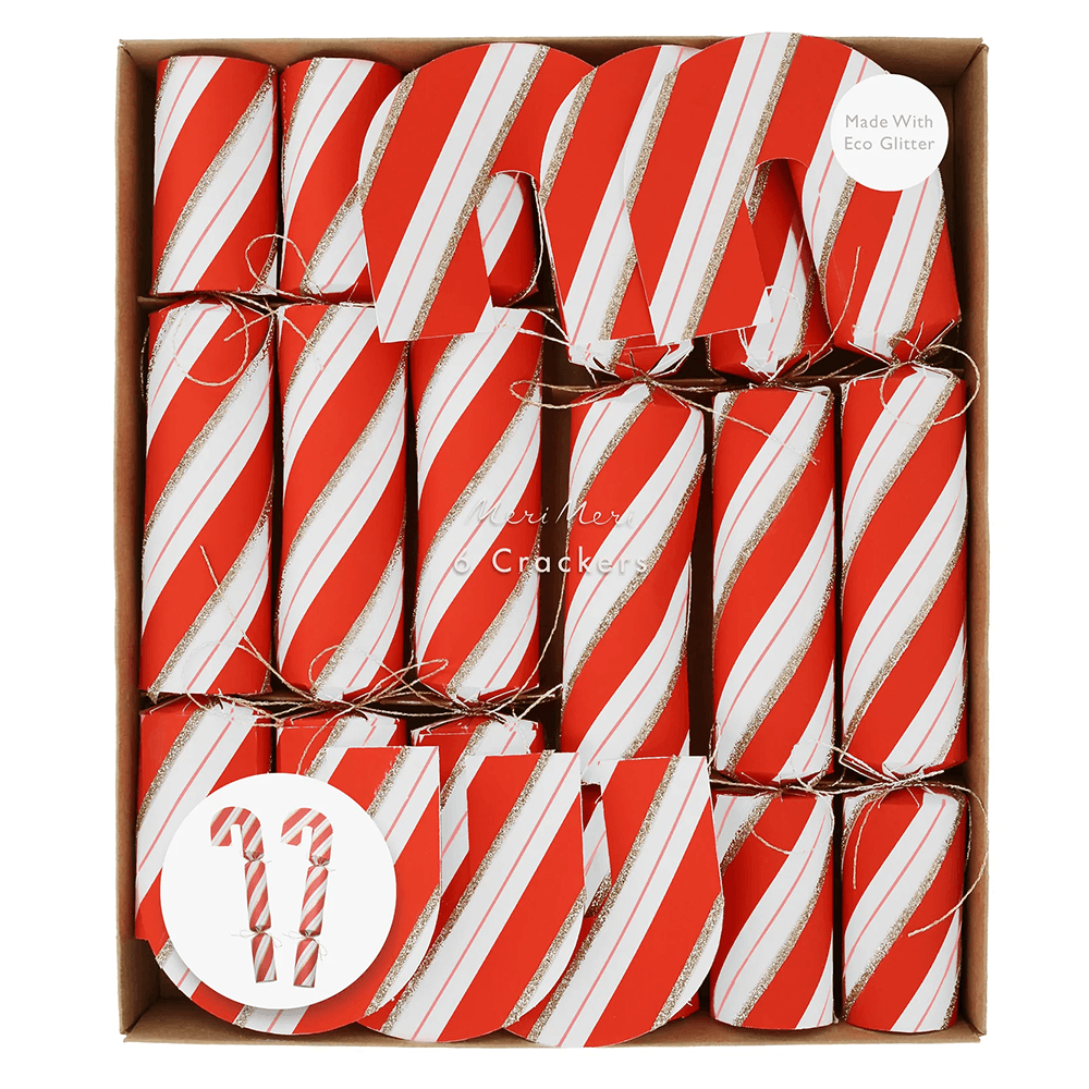 Candy Cane Shape Crackers, Shop Sweet Lulu