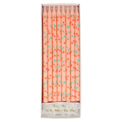 Meri Meri Cherry Pattern Candles