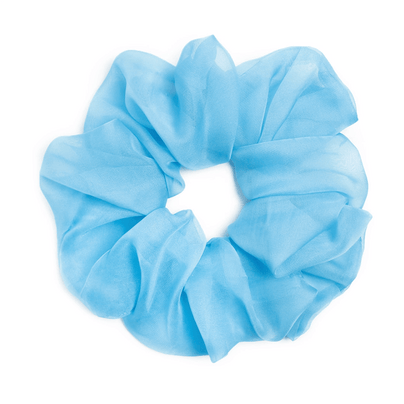 Chiffon Oversized Scrunchie - Grotto Blue, Shop Sweet Lulu