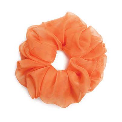 Chiffon Oversized Scrunchie - Valencia Orange, Shop Sweet Lulu