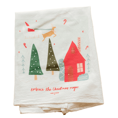 Christmas Magic Flour Sack Towel, Shop Sweet Lulu
