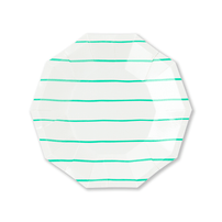 Clover Frenchie Striped Small Plates, Shop Sweet Lulu
