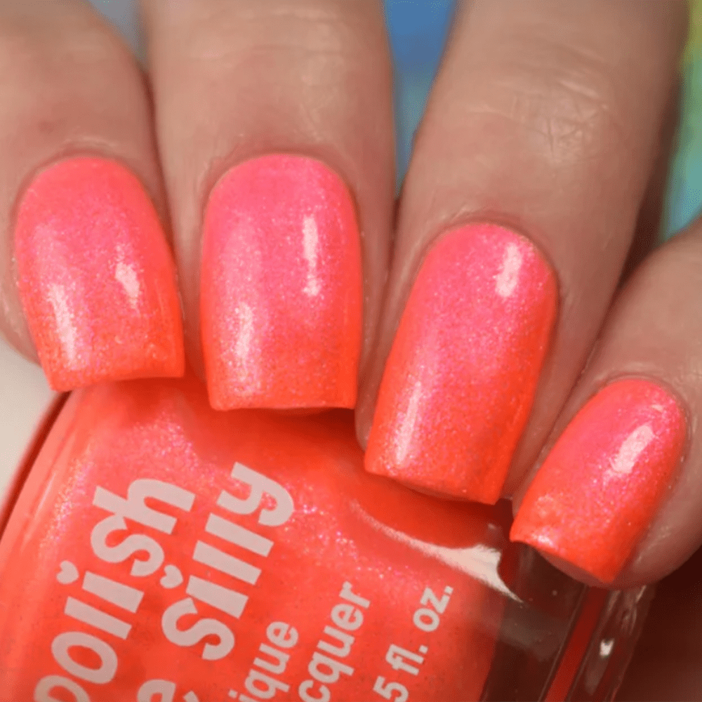 Color Changing Nail Polish - Neon Pink & Orange, Shop Sweet Lulu