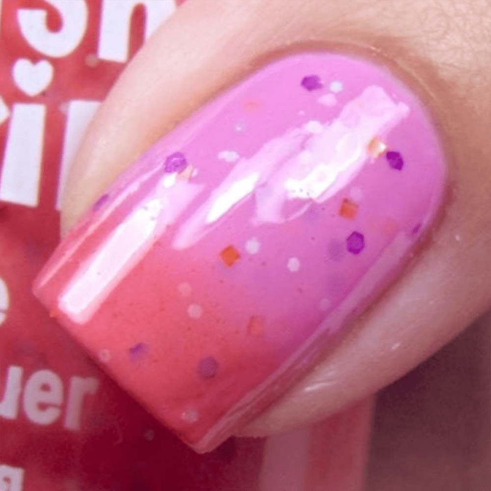 Color Changing Nail Polish - Pink & Peach, Shop Sweet Lulu