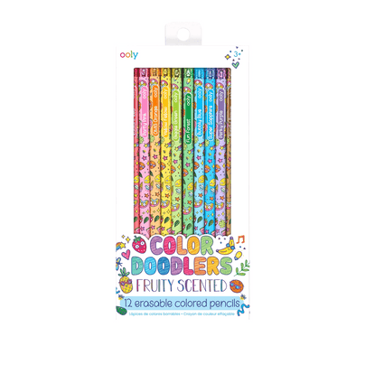 Color Doodlers Scented Erasable Colored Pencils, Shop Sweet Lulu