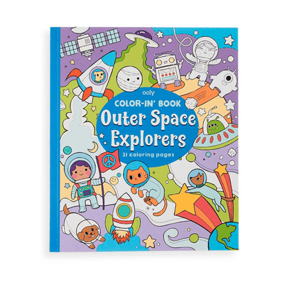 Color-in' Book - Outer Space Explorers, Shop Sweet Lulu