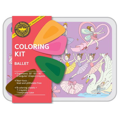 Coloring Kit - Ballerina, Shop Sweet Lulu