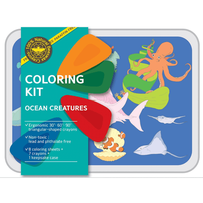 Coloring Kit - Ocean, Shop Sweet Lulu