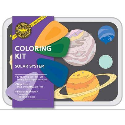 Coloring Kit - Planets, Shop Sweet Lulu