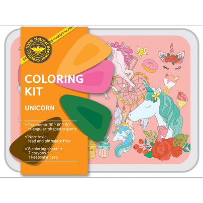 Coloring Kit - Unicorn, Shop Sweet Lulu