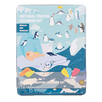 Coloring Party Set - Whales & Penguins, Shop Sweet Lulu