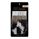 Cotton Mask 3pc Set - Neutral, Shop Sweet Lulu