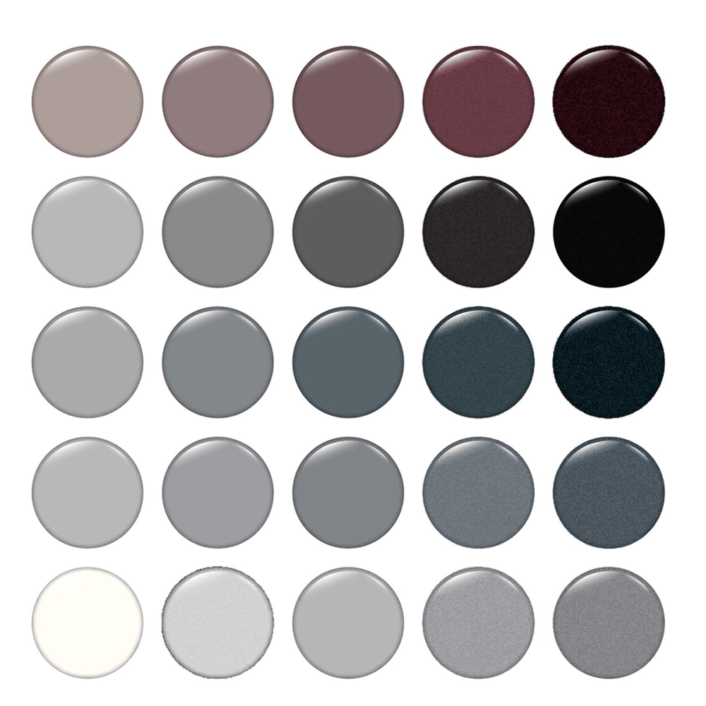Custom Nail Polish Kit - Gray, Black, & White, Shop Sweet Lulu