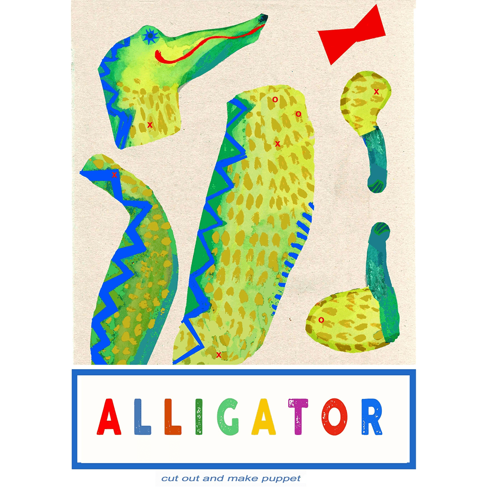 DIY Alligator Puppet, Shop Sweet Lulu