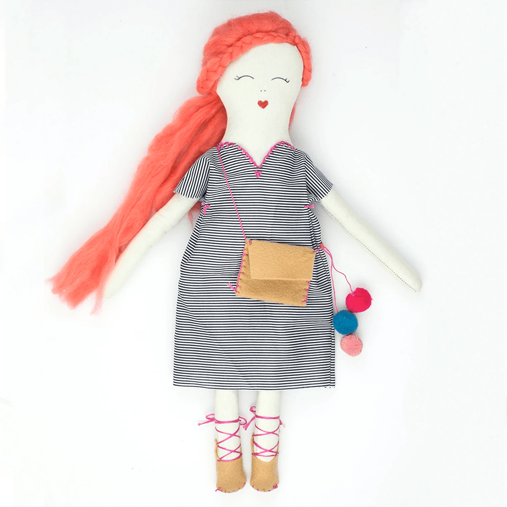 DIY Doll Kit - Bold Blossom, Shop Sweet Lulu