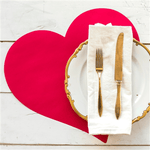 Die Cut Heart Placemats, Shop Sweet Lulu