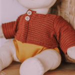 Dinkum Doll Cardigan- Chestnut, Shop Sweet Lulu