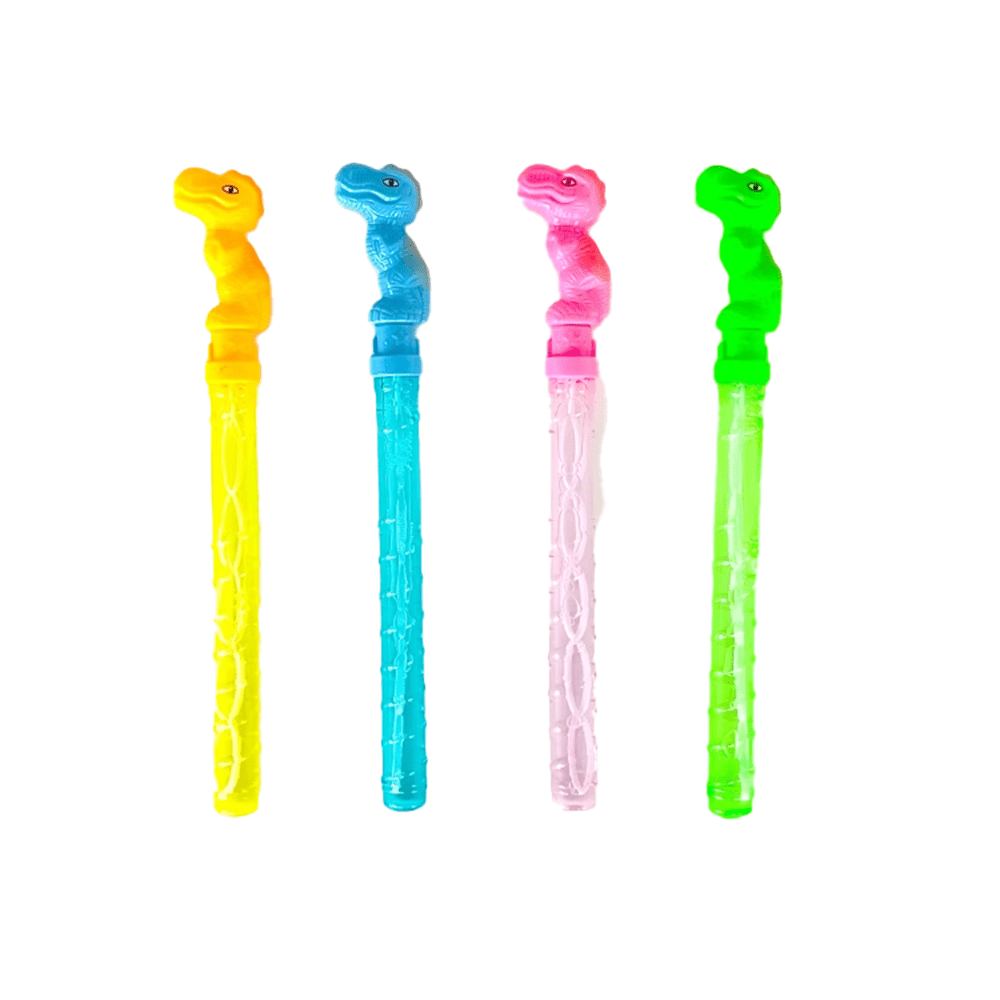 Dinosaur Bubble Wand - 4 Color Options, Shop Sweet Lulu