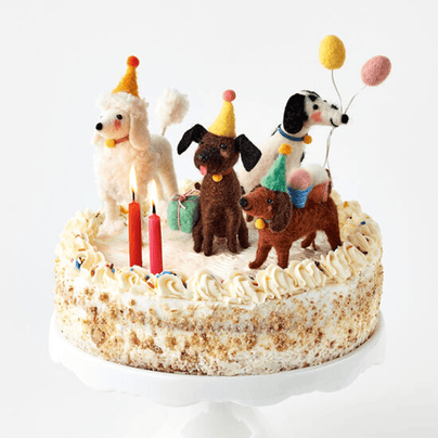 Dog Cake Topper - 4 Style Options, Shop Sweet Lulu