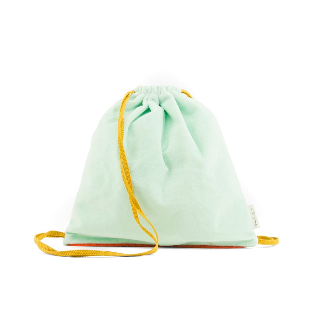 Drawstring Bag - Powder Blue, Shop Sweet Lulu